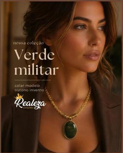 Colar Verde Militar