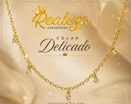 Cordão Delicado com Zircônia